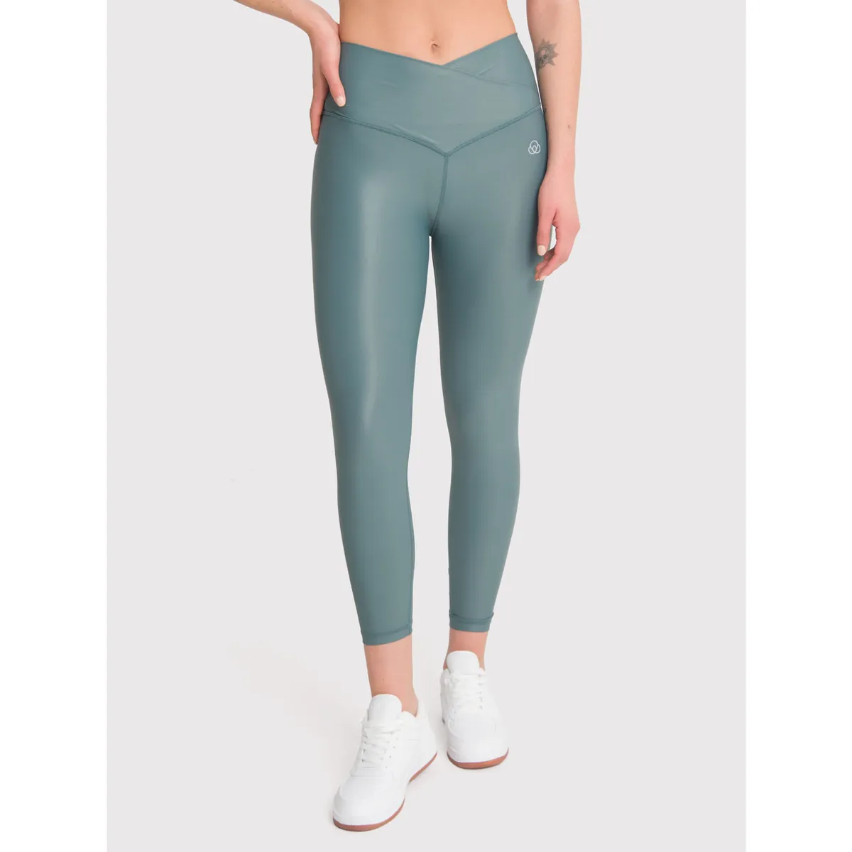 BSOUL - Calza deportiva 7/8 Mujer Hr Ank Leg Eva II Verde BSOUL
