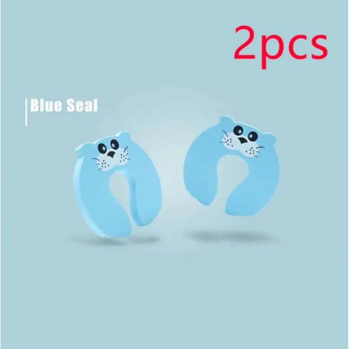 GENERICO - Pack 2 unidades topes de puertas diseño de foca