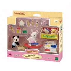 SYLVANIAN FAMILIES - 5709 Set De Juegos Bebés Panda Y Conejo
