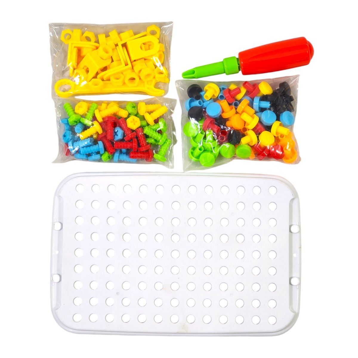 GENERICO - Juego de Habilidades Maleta Portátil 183pz para Armar 55534