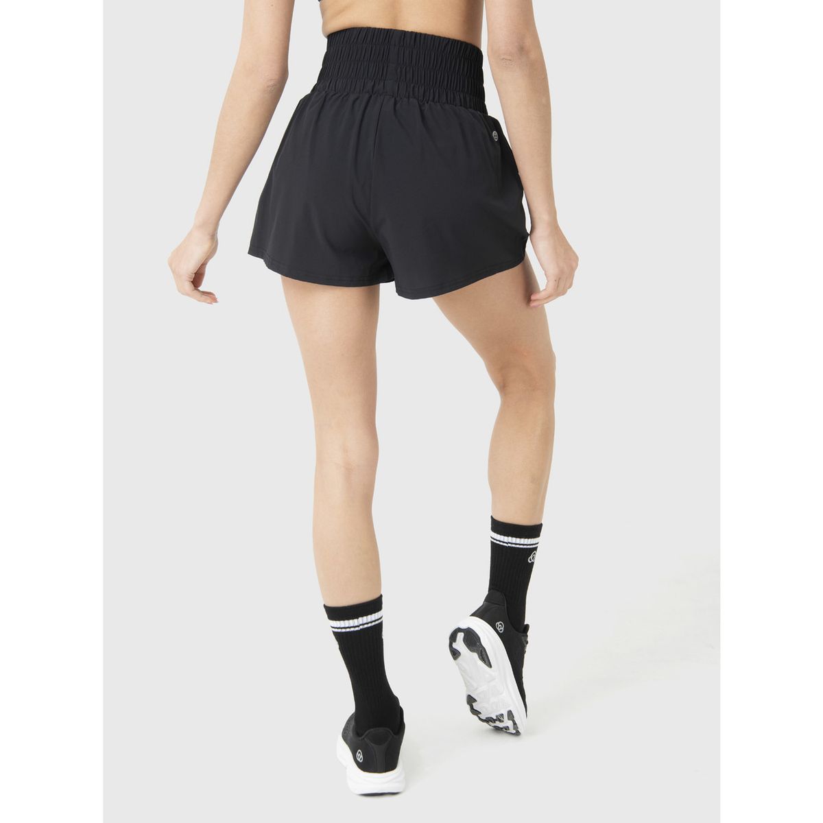 BSOUL - Short con calza Mujer 2 en 1 Active Negro BSOUL