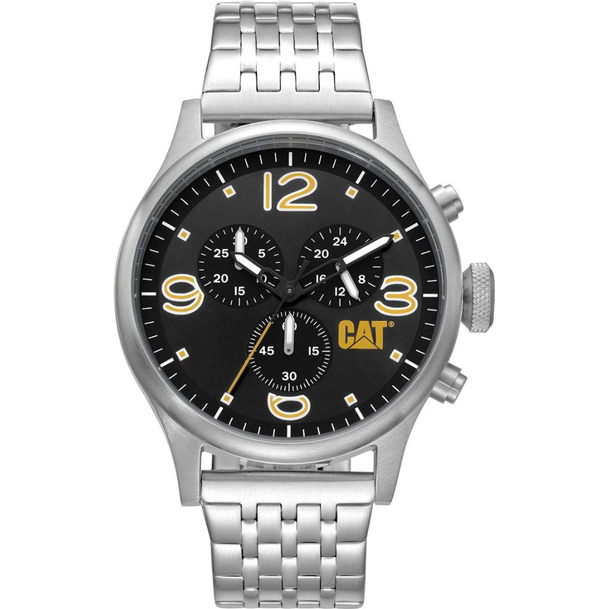 CAT - Reloj Cat Hombre QB-143-11-137 Diam Chrono - Plateado