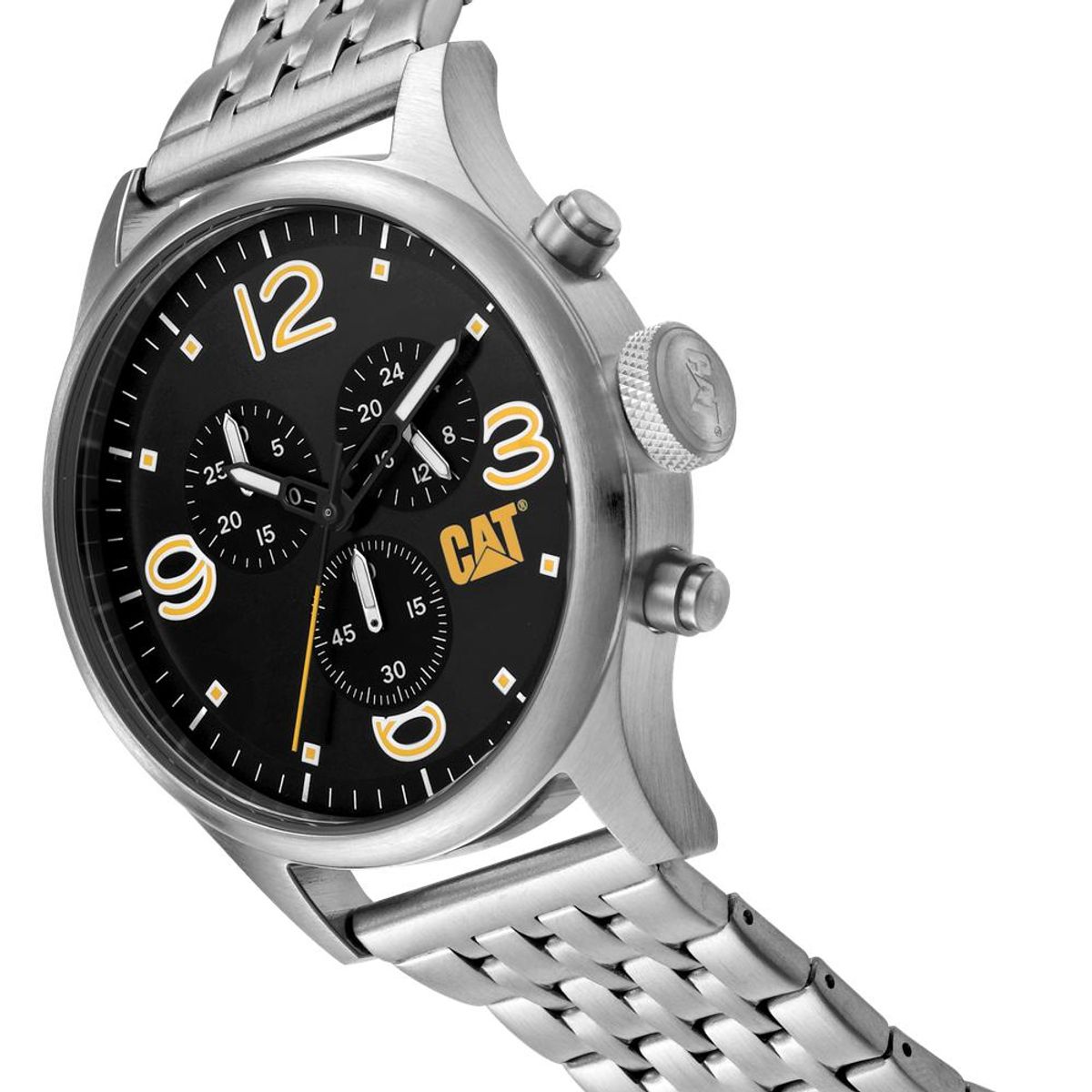 CAT - Reloj Cat Hombre QB-143-11-137 Diam Chrono - Plateado