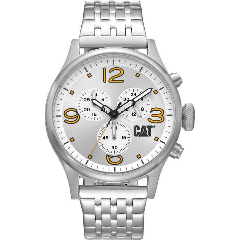 CAT - Reloj Cat Hombre QB-143-11-237 Diam Chrono - Plateado