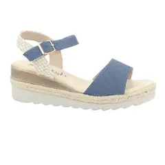 CHALADA - Sandalia Mujer Azul Casual Garda-1