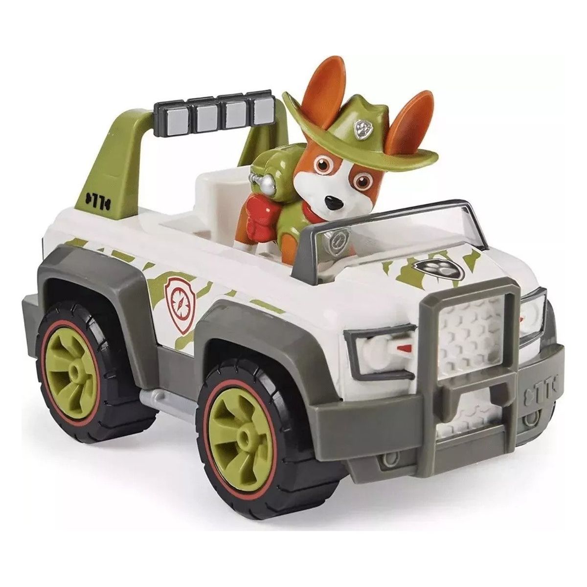 PAW PATROL - Vehículo Básico Tracker Jungle Cruiser Paw Patrol