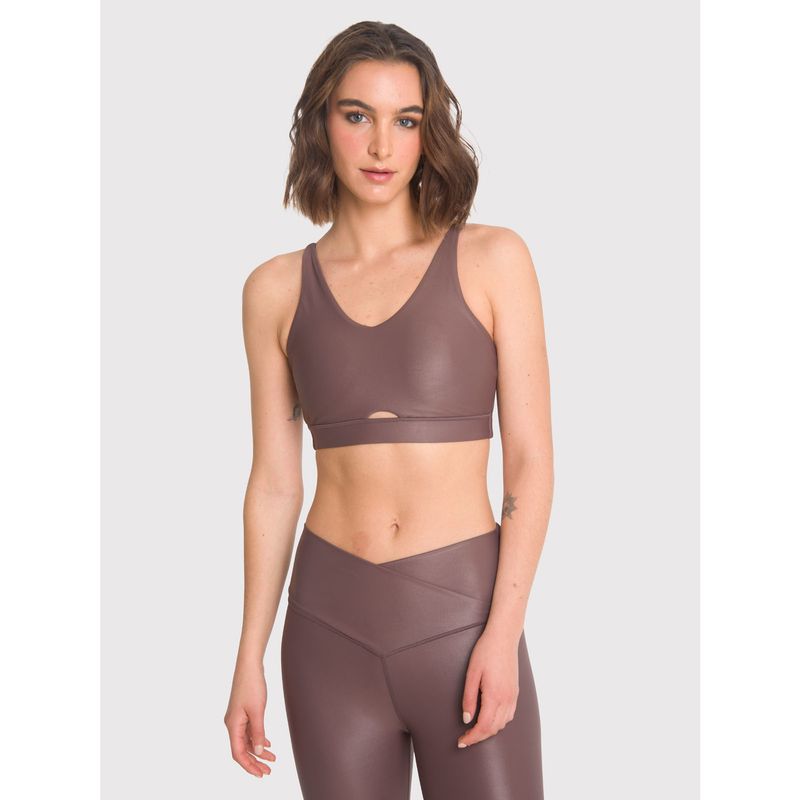 BSOUL - Peto deportivo Mujer Valeria Café BSOUL.-