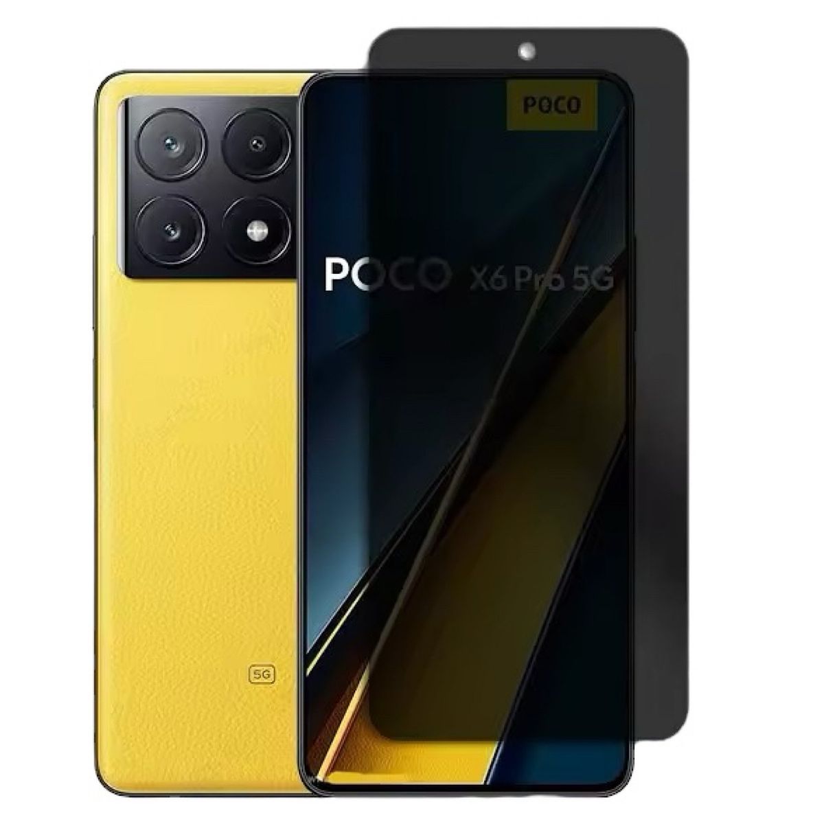 GENERICO - Lamina de Vidrio Anti-Espia Para Xiaomi Poco X6 Pro 5G