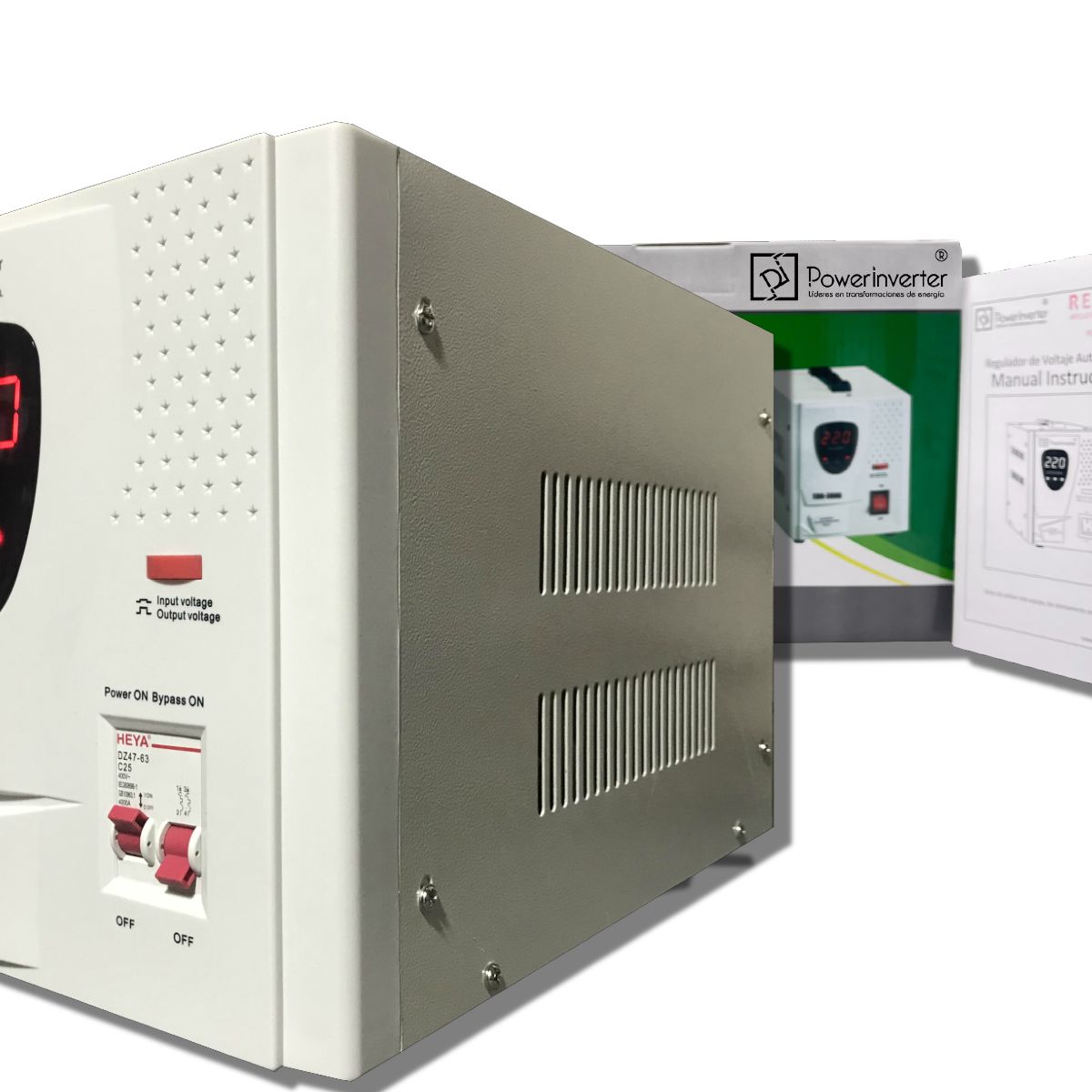 REGULADOR ESTABILIZADOR AUTOMÁTICO 5000W AC220V-AVR-RELE--PRO, marca GENERICO - Foto Principal