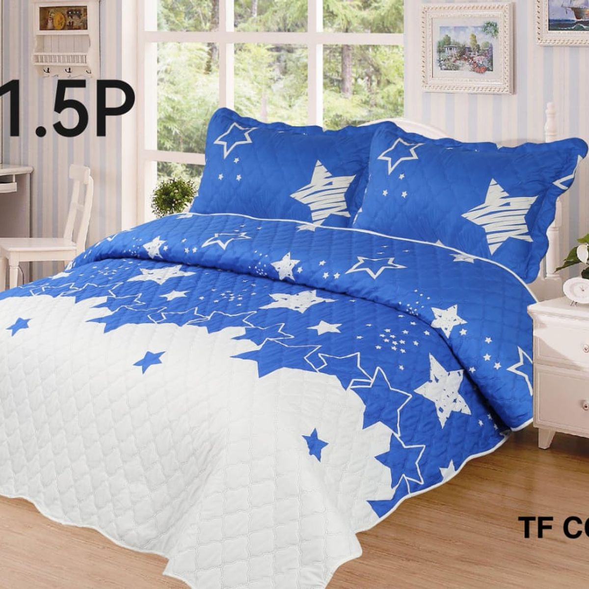 GENERICO - cubrecama quilt verano plazay media