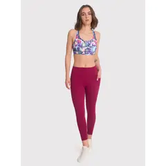 BSOUL - Calza deportiva Mujer Rose Burdeo