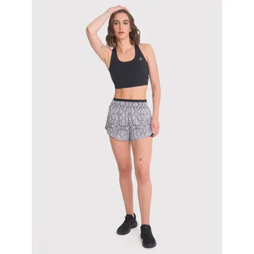 BSOUL - Short deportivo Mujer Elba Gris