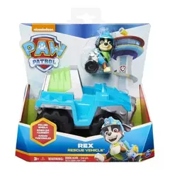 PAW PATROL - Vehículo Básico Rex Rescue Vehicle