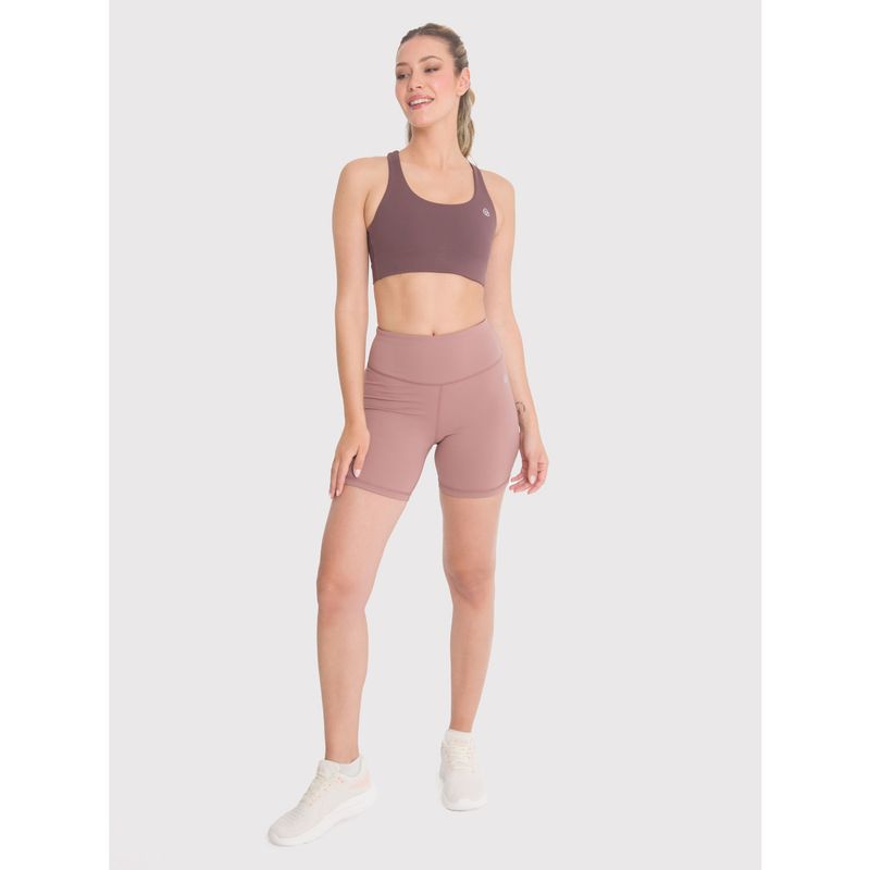 BSOUL - Short deportivo Mujer Wilma Café BSOUL