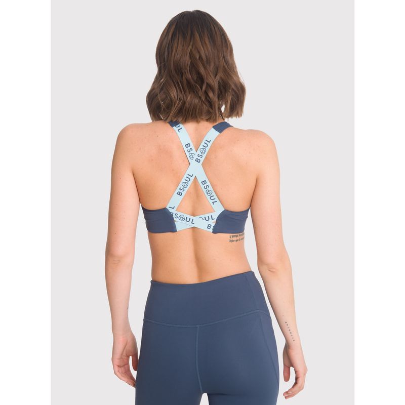 BSOUL - Peto deportivo Mujer Rose Azul BSOUL.-