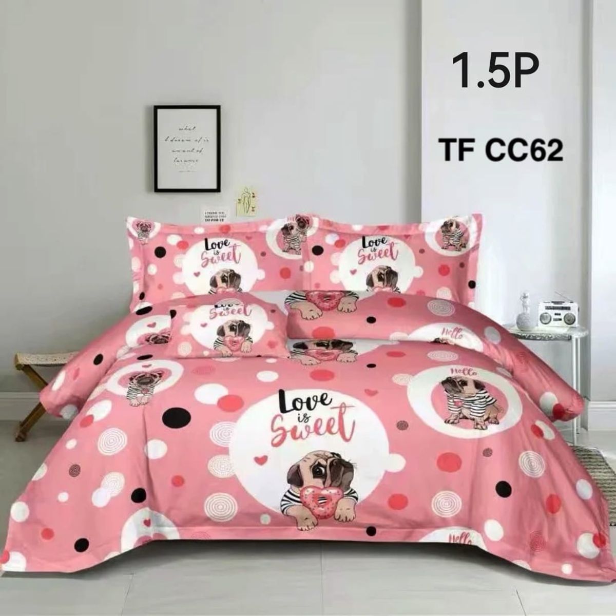 GENERICO - cubrecama quilt verano plazay media