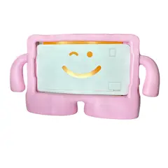 JOIGO - Funda Antigolpes Goma Eva Niños Para Tab S9 Fe Plus Rosado