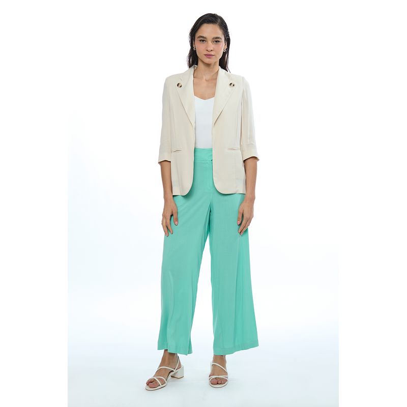 IO - Blazer Beige Mujer Io