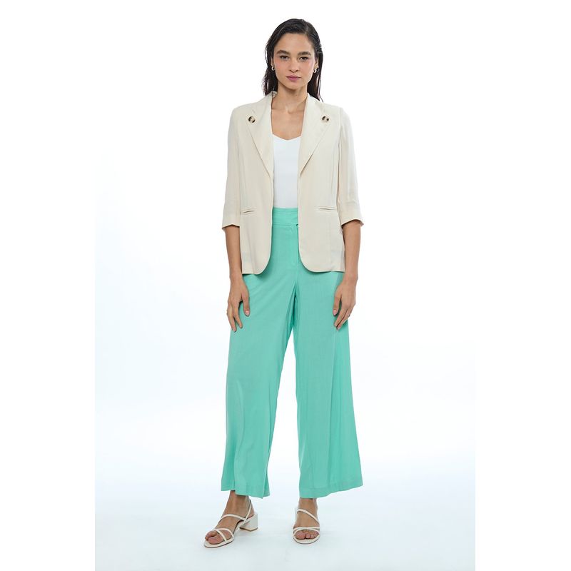 IO - Blazer Beige Mujer Io