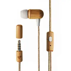 ENERGY SISTEM - Audífono Ecologico Cherry Wood - Crazygames