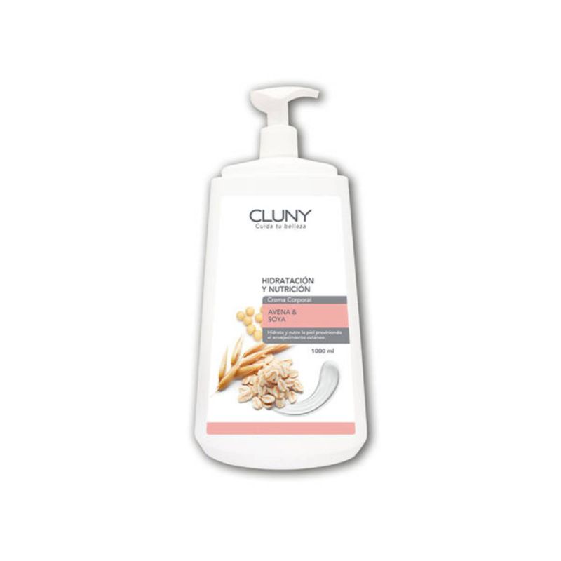 CLUNY - Cluny Crema Corporal De Avena Y Soya 1lt
