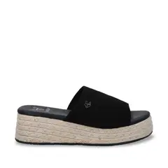 GOTTA - Sandalia Mujer Negra Plataforma 55971