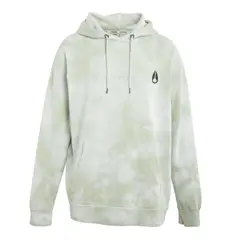 NIXON - Poleron Men Hoodie Tie dye Green Icon Front - Verde