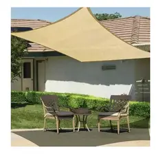 GENERICO - Toldo Vela Sombreadora Malla Sombra 5x5 Cuadrado