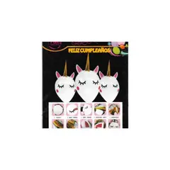 GENERICO - GLOBOS DE UNICORNIOS