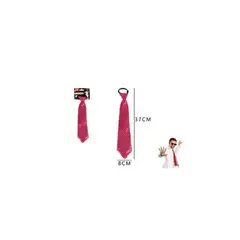 GENERICO - Corbata De Fiesta Lentejuela Fucsia 8 37 Cm 12 Pcs