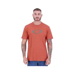 OAKLEY - Polera Hombre O-Ellipse Baked Clay