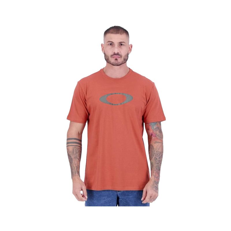 OAKLEY - Polera Hombre O-Ellipse Oakley Baked Clay