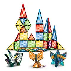 GENERICO - Juego De Construcción Magnéticos Imán Animales Varios 43Pzas