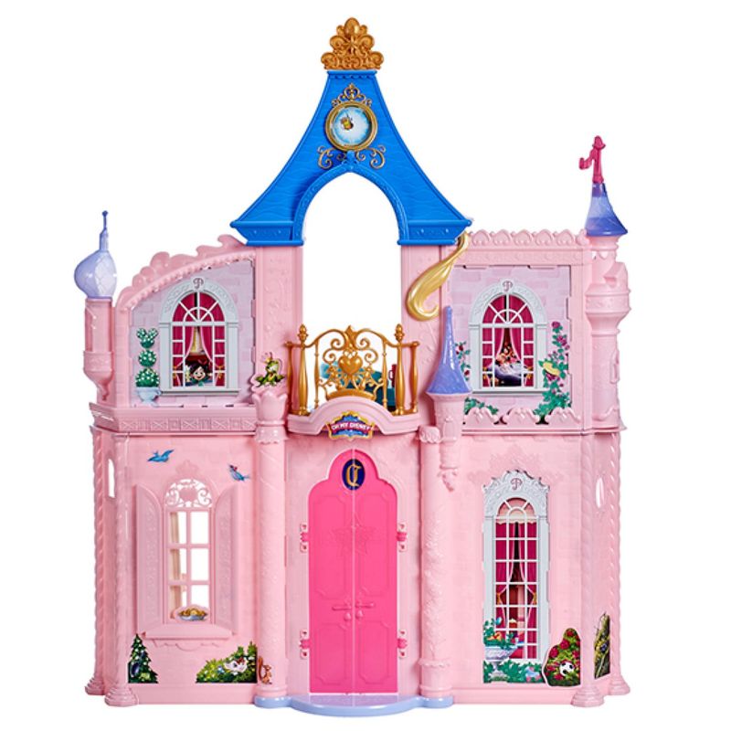 GENERICO - Juguete Casa Castillo De Pincesas 16 Accesorios Rosado