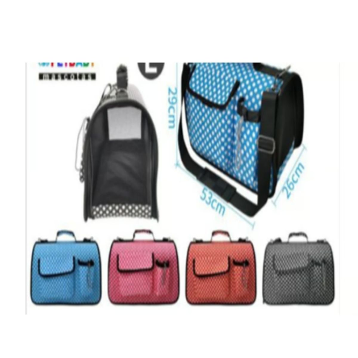 GENERICO - Bolsos de Transporte Viaje Portátil Para Mascotas Rosa L