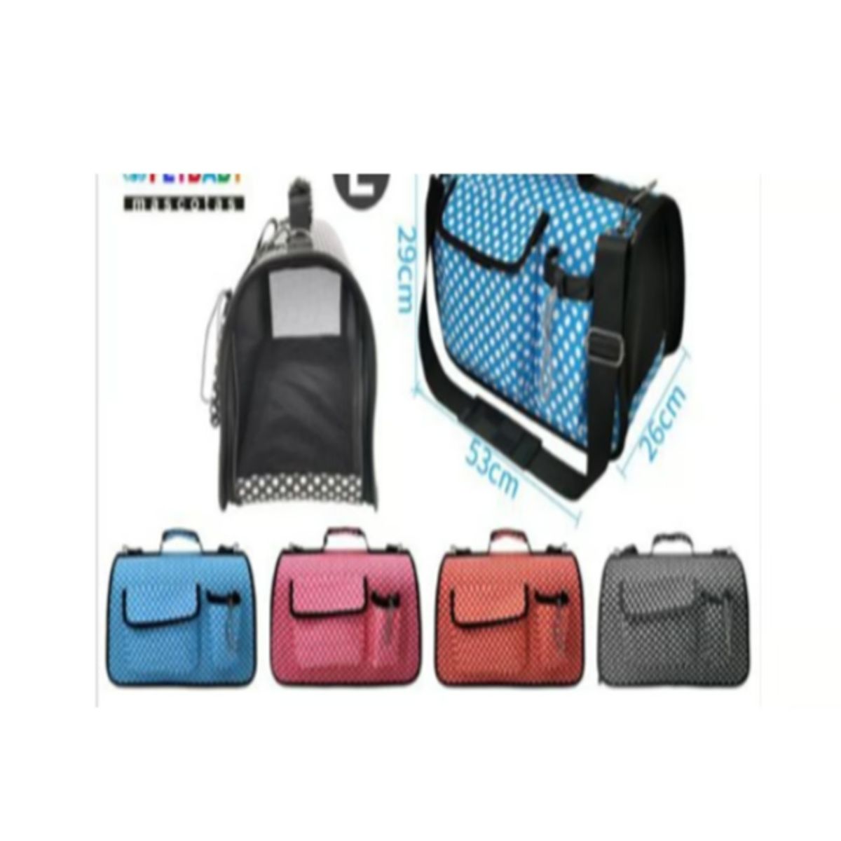 GENERICO - Bolsos de Transporte Viaje Portátil Para Mascotas Rosa L