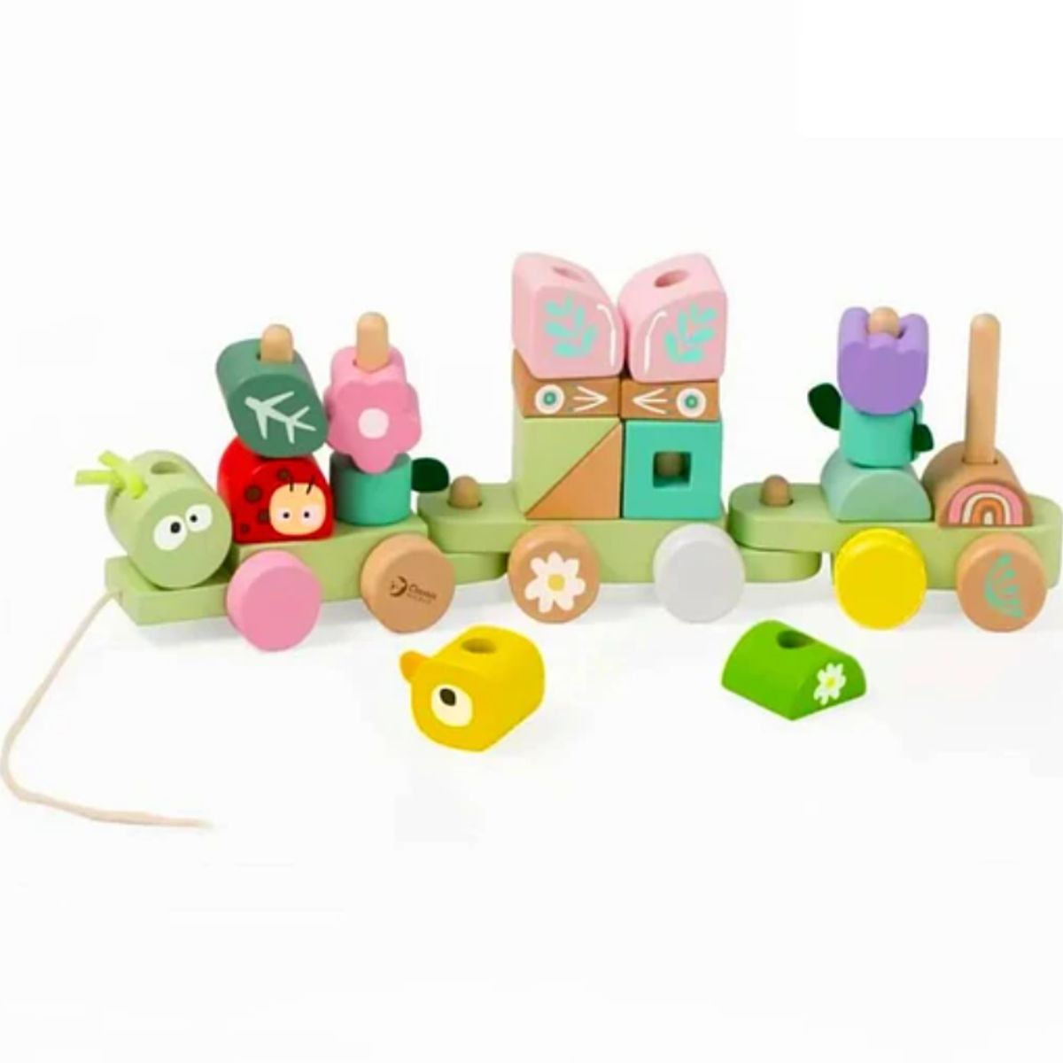 KIDSCOOL - Juego De Arrastre Jungla Feliz