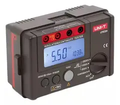 UNI T - Equipo Medición Resistencia Aislamiento Uni-t Megger Ut502a