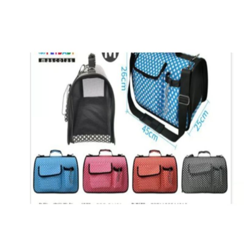 GENERICO - Bolsos de Transporte Viaje Portátil Para Mascotas Azul M