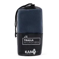 Toalla de Microfibra Gris Azulado Secado Rápido