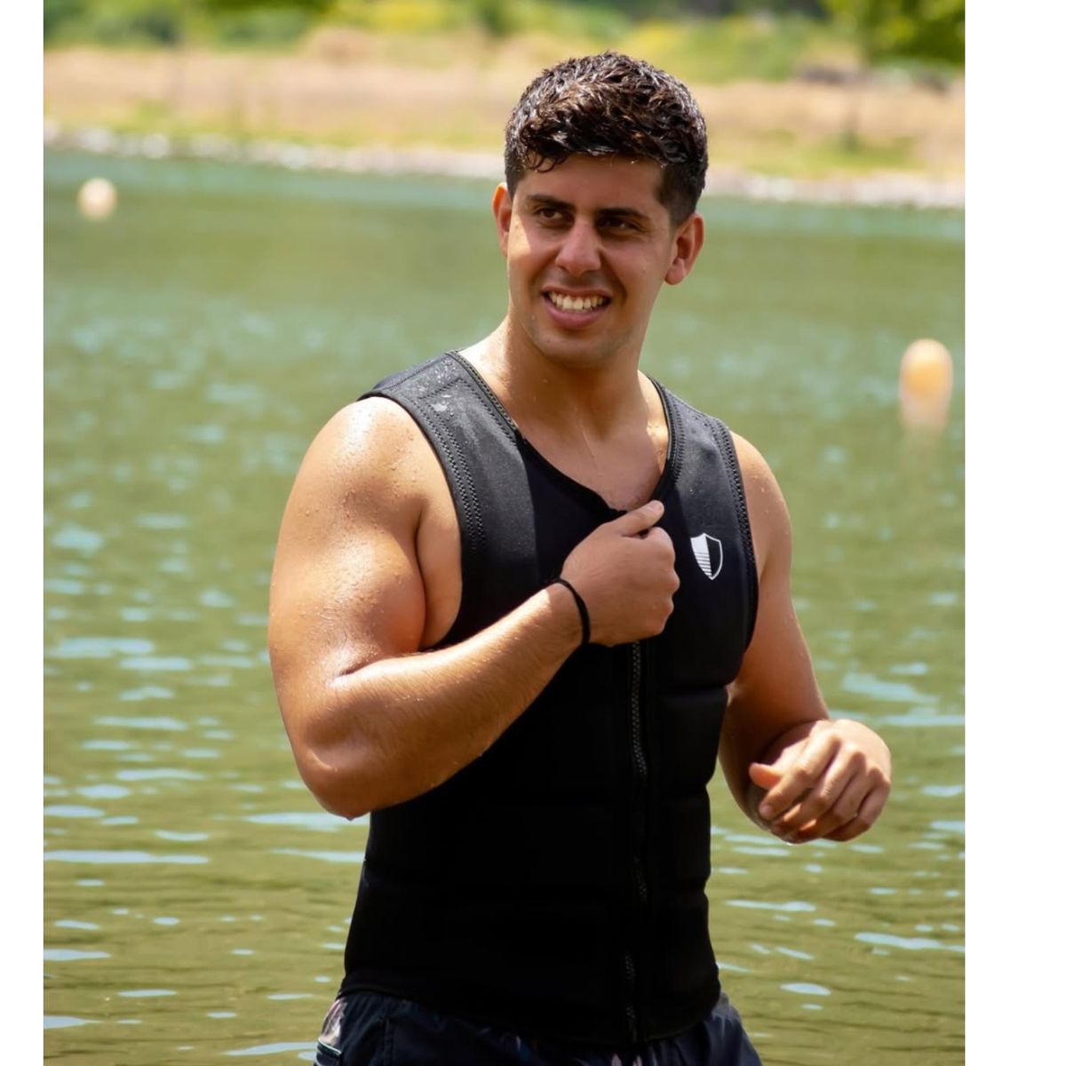 WAKEARMOR - Chaleco de Impacto Wakearmor 2025 Black Men's XXL