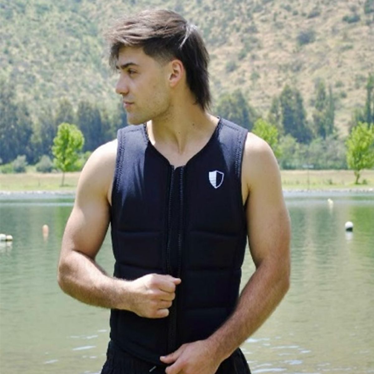 WAKEARMOR - Chaleco de Impacto Wakearmor 2025 Black Men's L