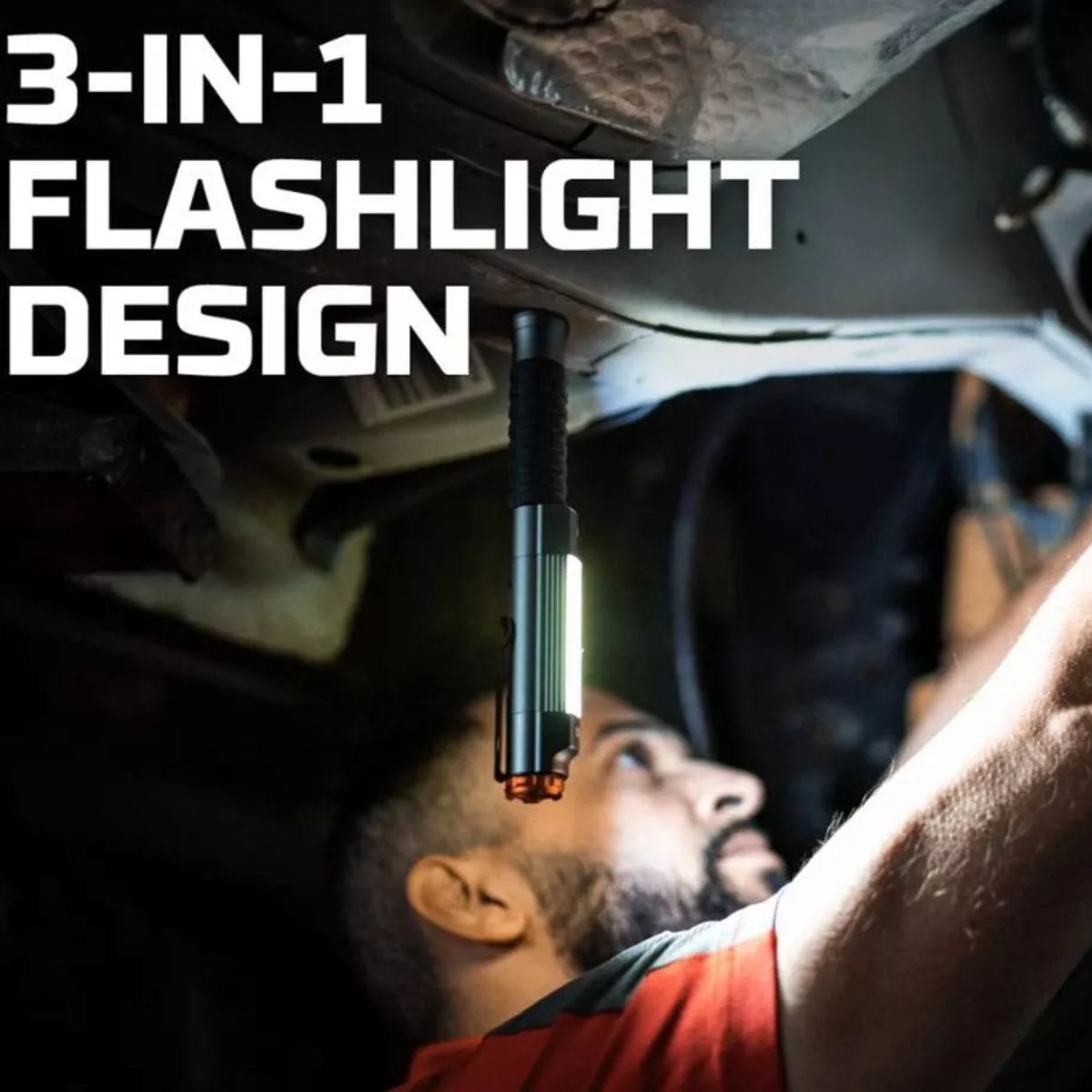 NEBO - Linterna Led Big Larry 3 Nebo Color de la linterna Gris