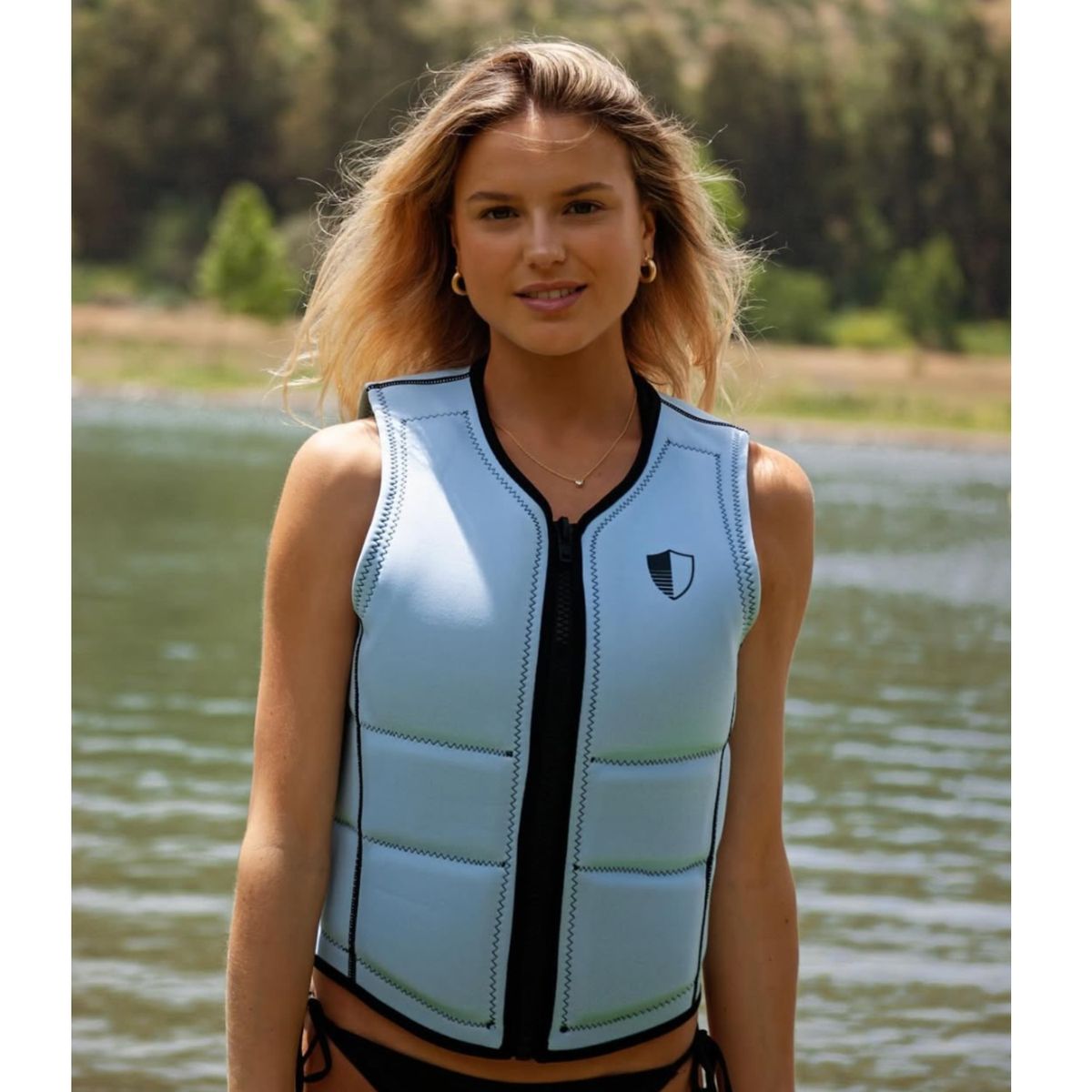 WAKEARMOR - Chaleco de Impacto Wakearmor 2025 Sky Blue Women's M