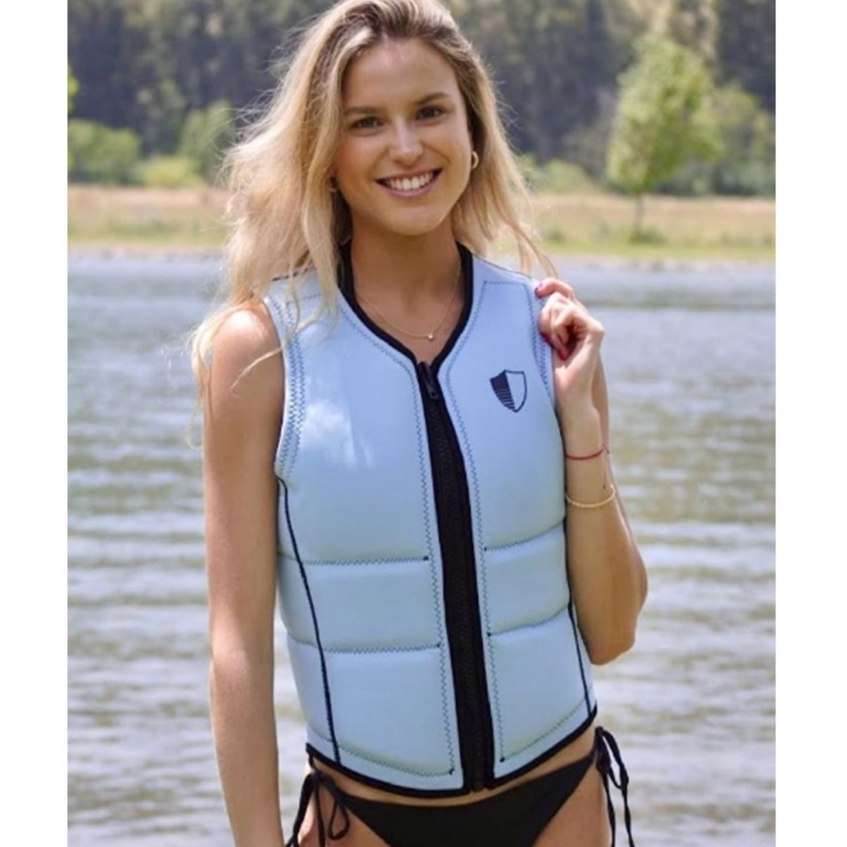 WAKEARMOR - Chaleco de Impacto Wakearmor 2025 Sky Blue Women's S