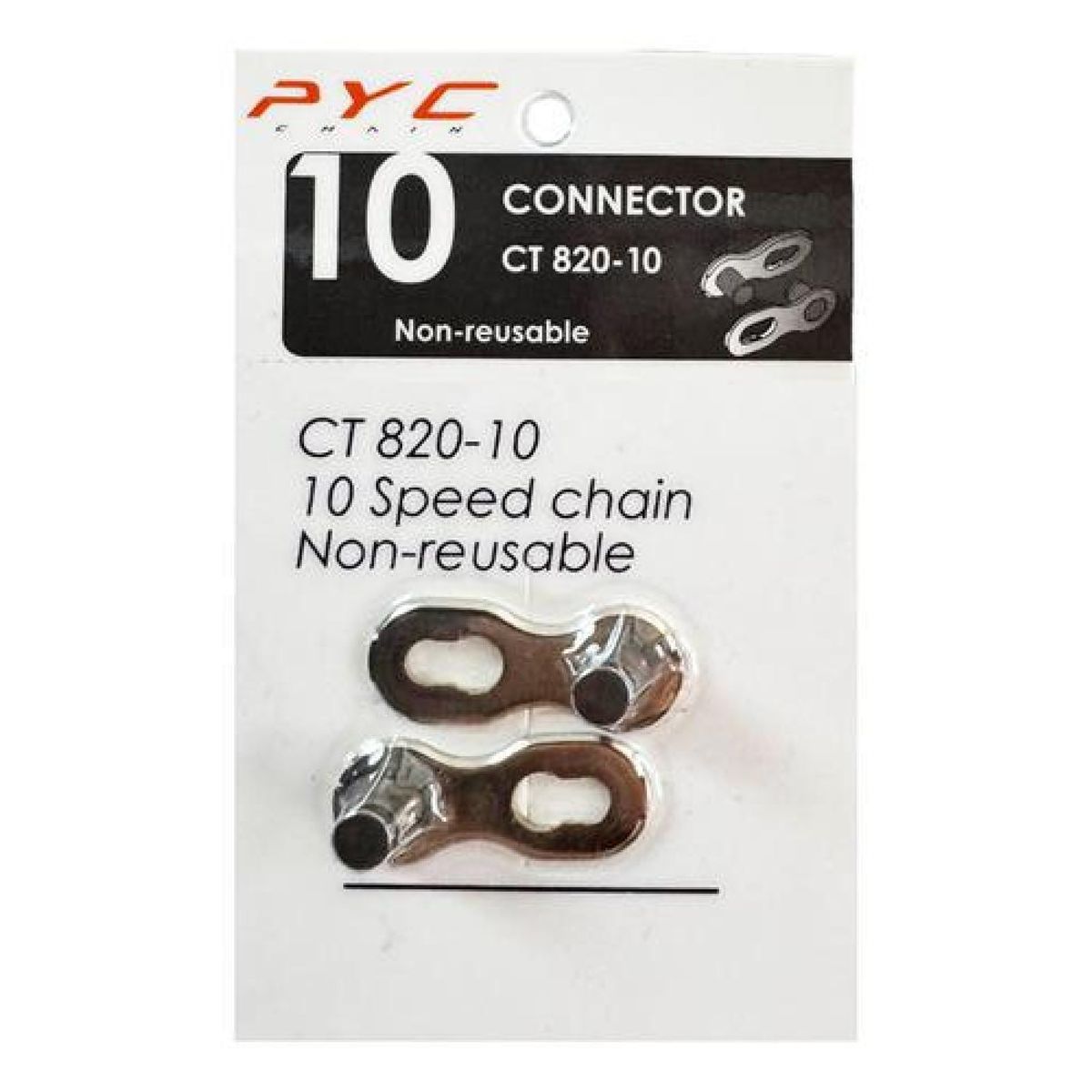 SHIMANO - Eslabón Rápido Pyc Missing Link 10v Cadenas Shimano Sram - Plateado