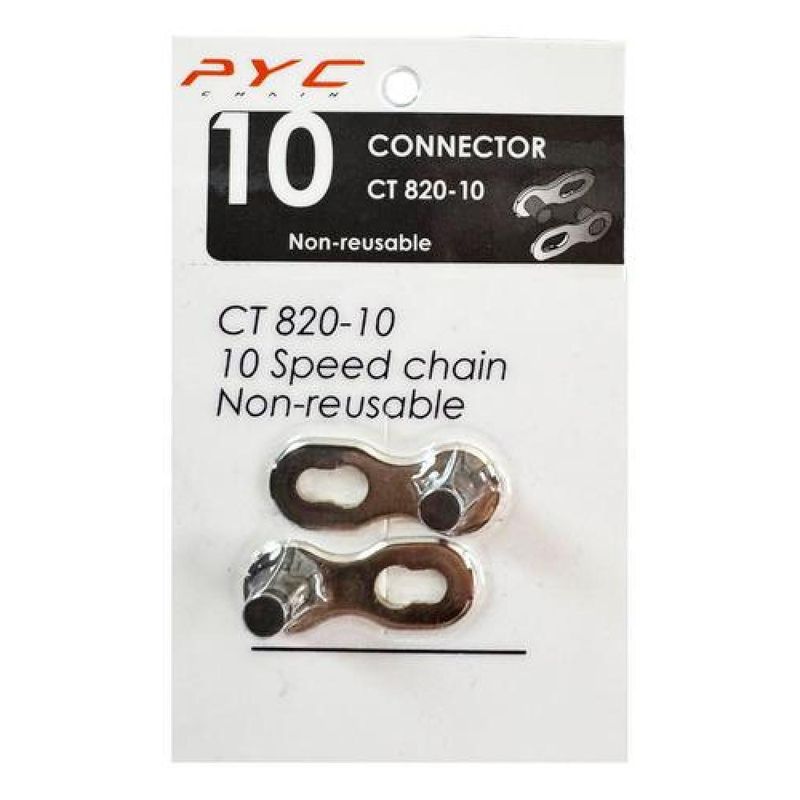 SHIMANO - Eslabón Rápido Pyc Missing Link 10v Cadenas Shimano Sram - Plateado