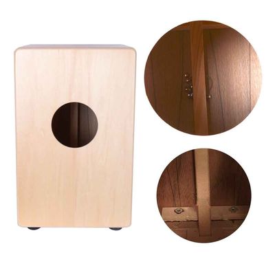 Imagen 2 del producto CAJON PERUANO CON CUERDAS AJUSTABLES INCLUYE FUNDA RMX.