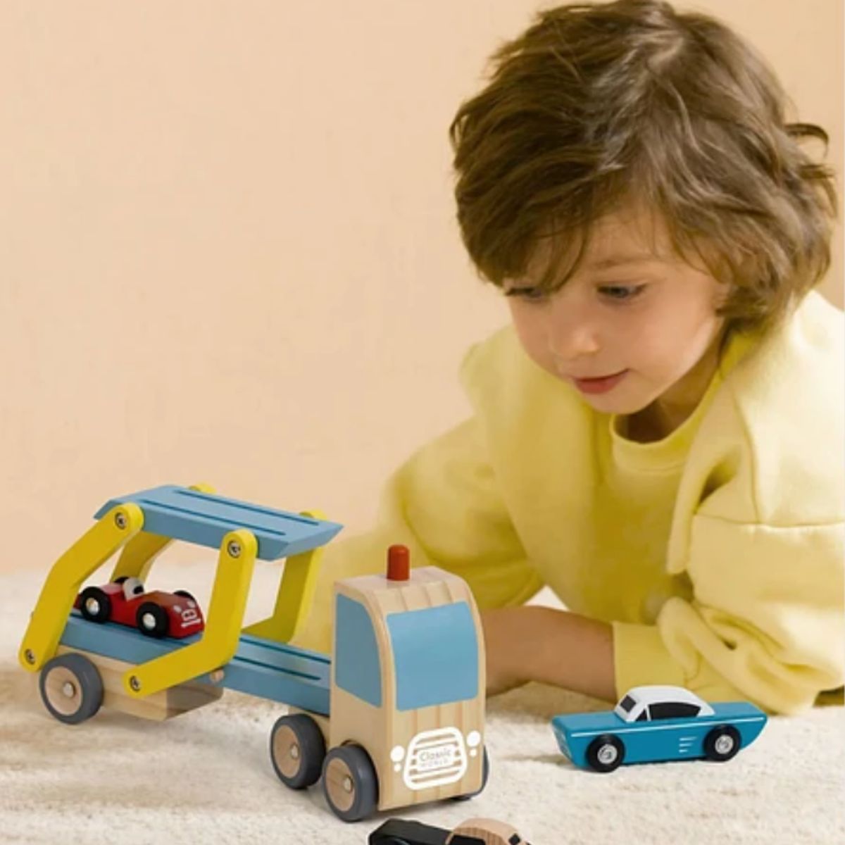 KIDSCOOL - Camion Didactico Remolcador De Auto