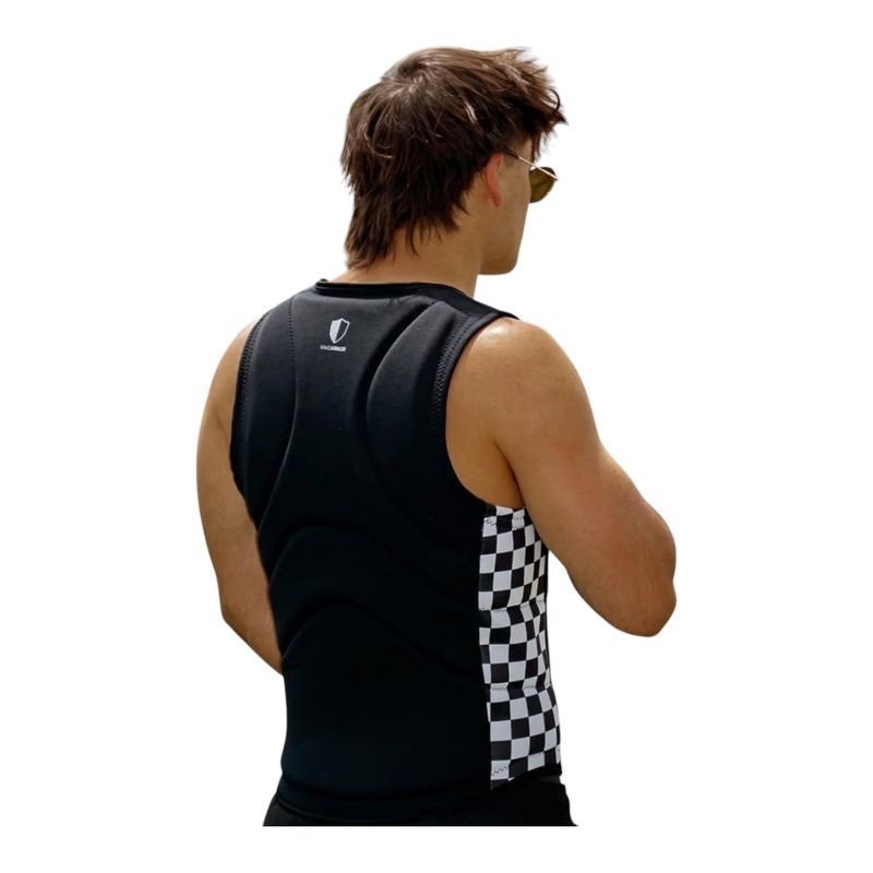 WAKEARMOR - Chaleco de Impacto Wakearmor 2025 Checkers Men's XL